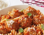 Penne Pasta with Meatballs